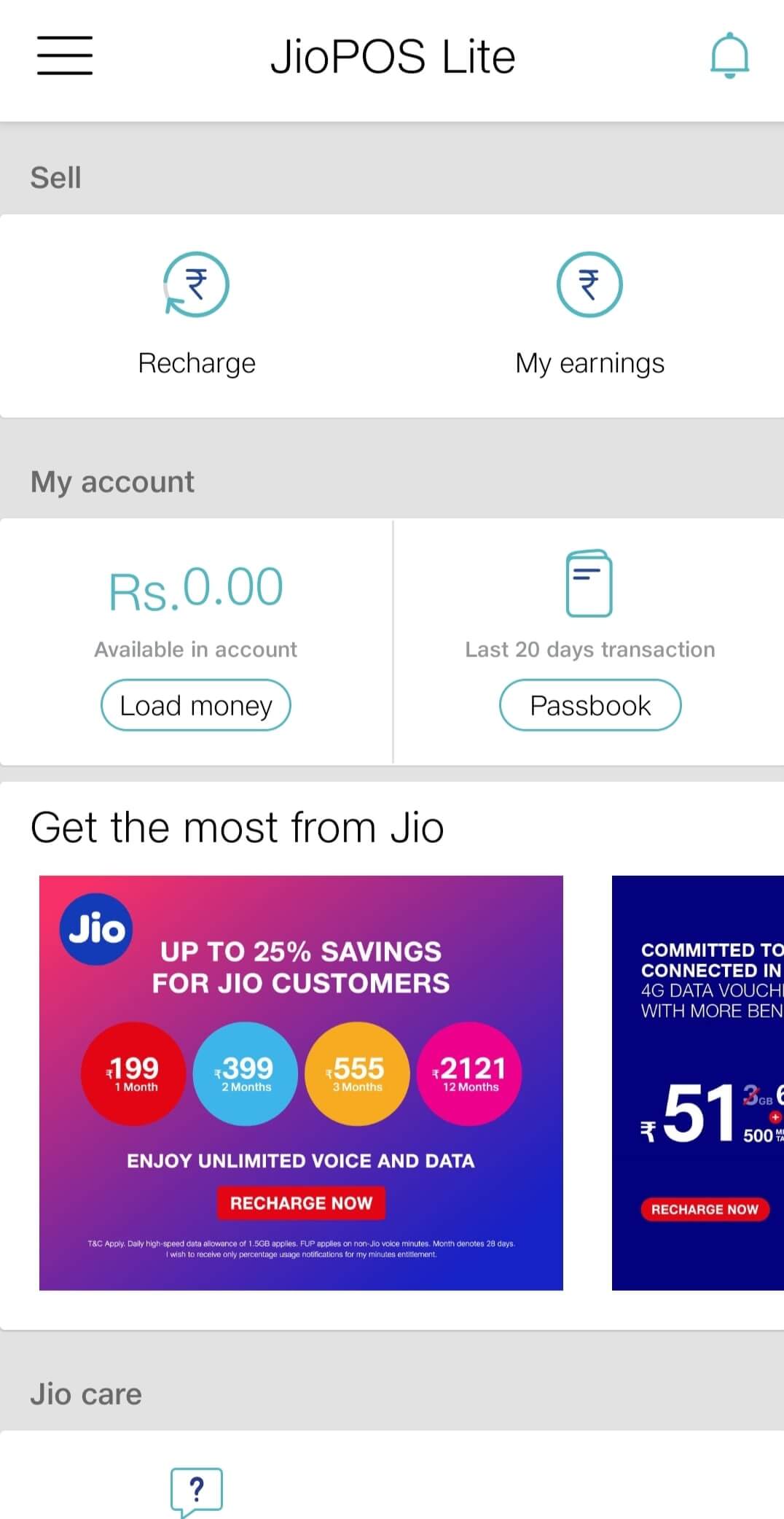 jio pos lite app